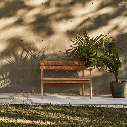 Tanso Outdoor Bench - Gessato Design Store