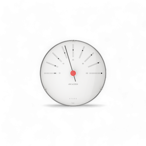 Arne Jacobsen Bankers Hygrometer - Gessato Design Store