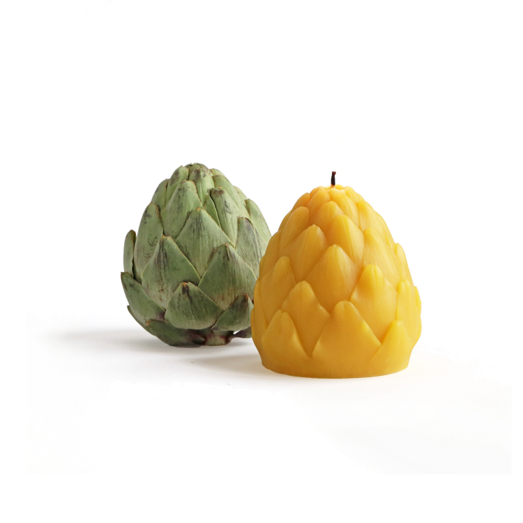 Artichoke Beeswax Candle
