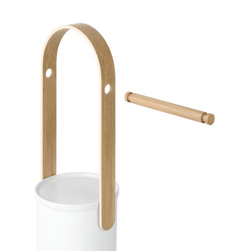 Bellwood Toilet Paper Holder & Reserve - Gessato Design Store