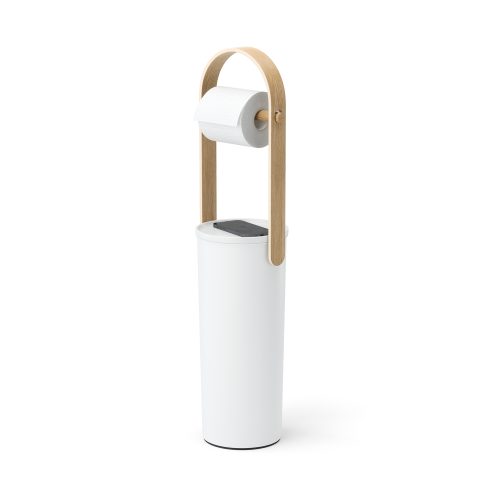 Bellwood Toilet Paper Holder & Reserve - Gessato Design Store