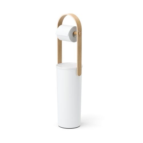 Bellwood Toilet Paper Holder & Reserve - Gessato Design Store