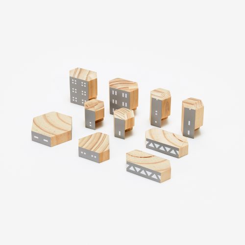 Blockitecture Brutalism (Set of 2) - Gessato Design Store