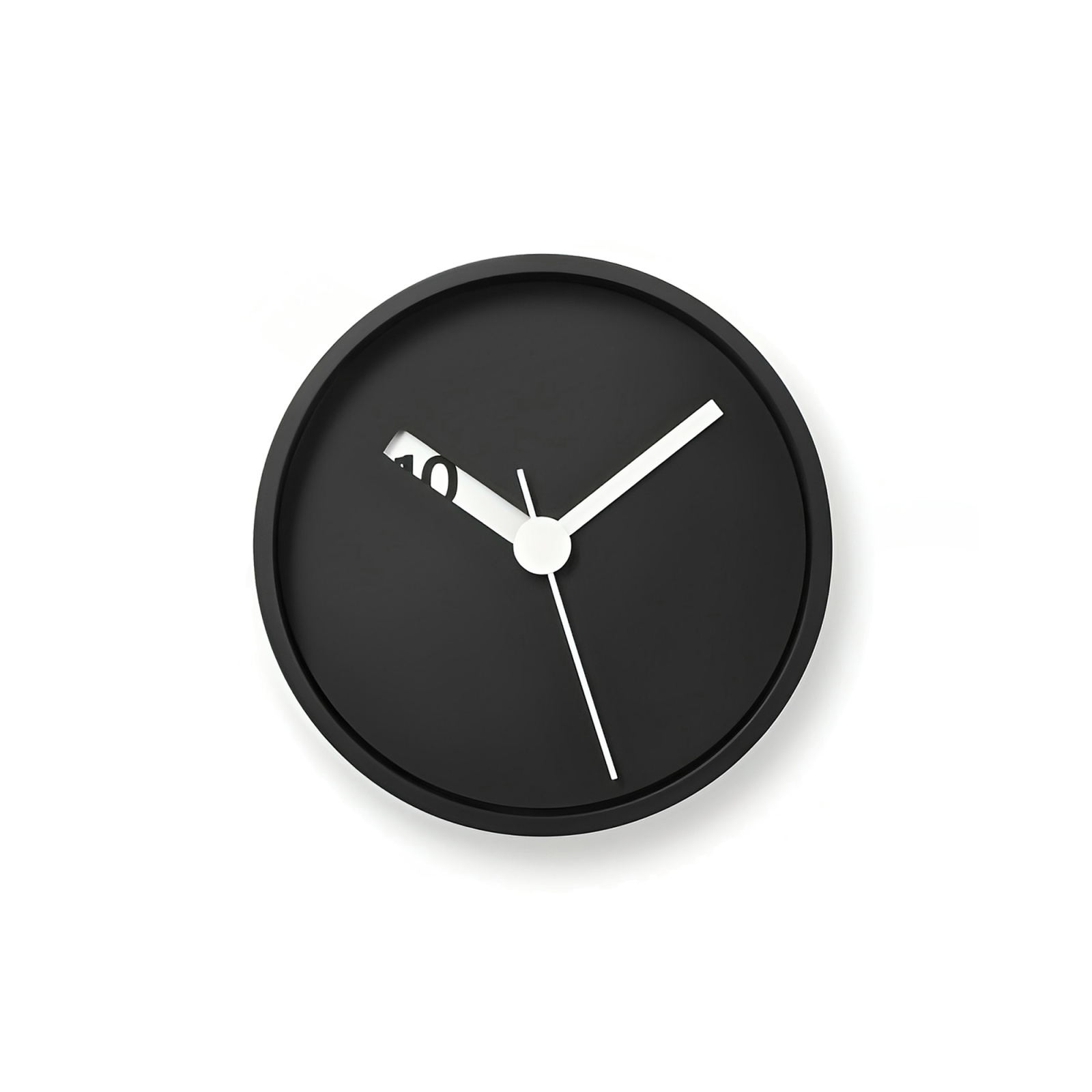 Extra Normal Clock - Black - Gessato Design Store