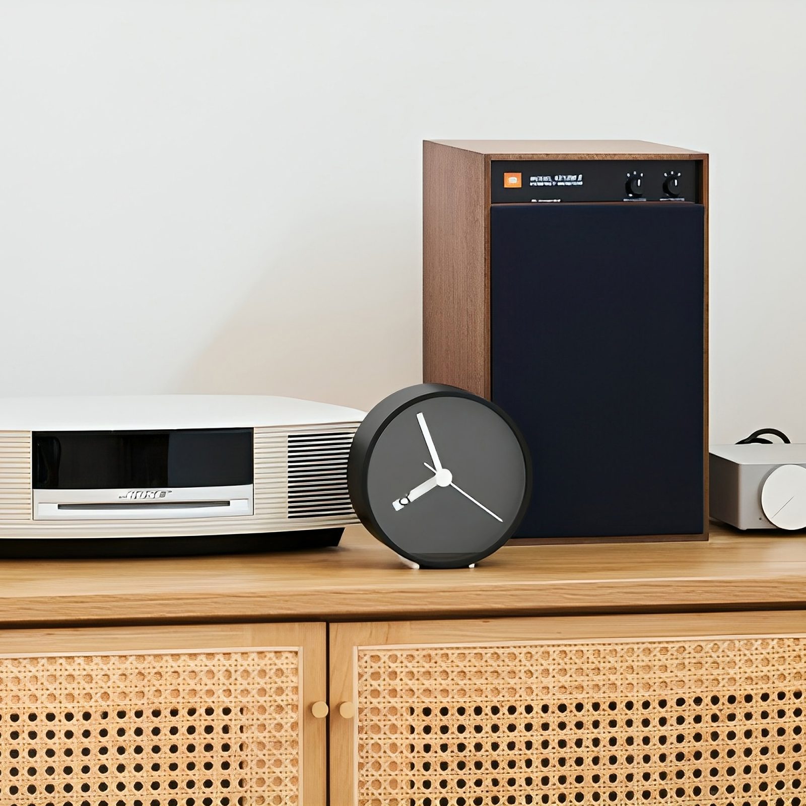 Clook Normal Lemnos - Extra Normal Clock - Black | Gessato Design Store