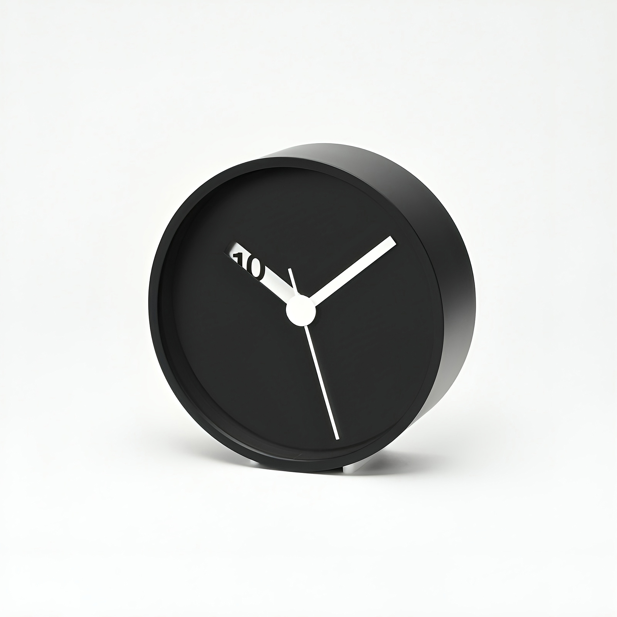 Clook Normal Lemnos - Extra Normal Clock - Black | Gessato Design Store