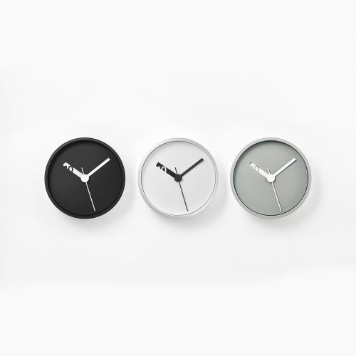 Extra Normal Clock - Black - Gessato Design Store