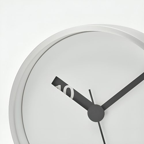 Extra Normal Clock - White - Gessato Design Store