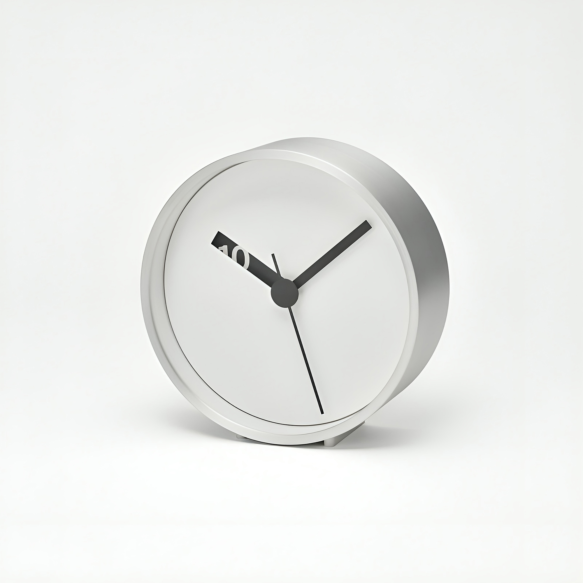 Lemnos - Extra Normal Clock - White | Gessato Design Store