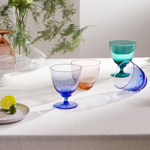 Flow Colorful Glass Tumbler - Gessato Design Store