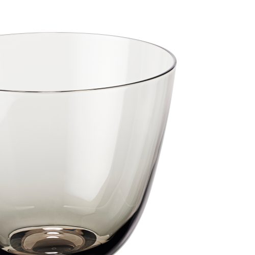 Flow Colorful Glass Tumbler with Stem - Gessato Design Store