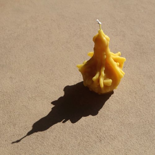 Gourd Beeswax Candle - Gessato Design Store