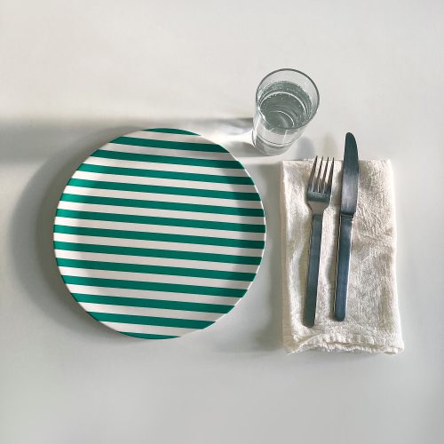 green-stripe-dinner-plate-6