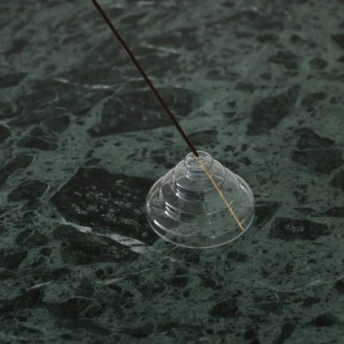 Glass Meso Incense Holder - Cobalt (Copy) - Gessato Design Store