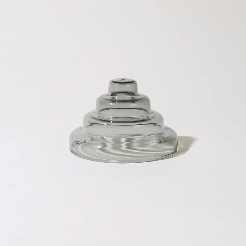 Glass Meso Incense Holder - Gray - Gessato Design Store