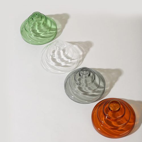 Glass Meso Incense Holder - Verde - Gessato Design Store