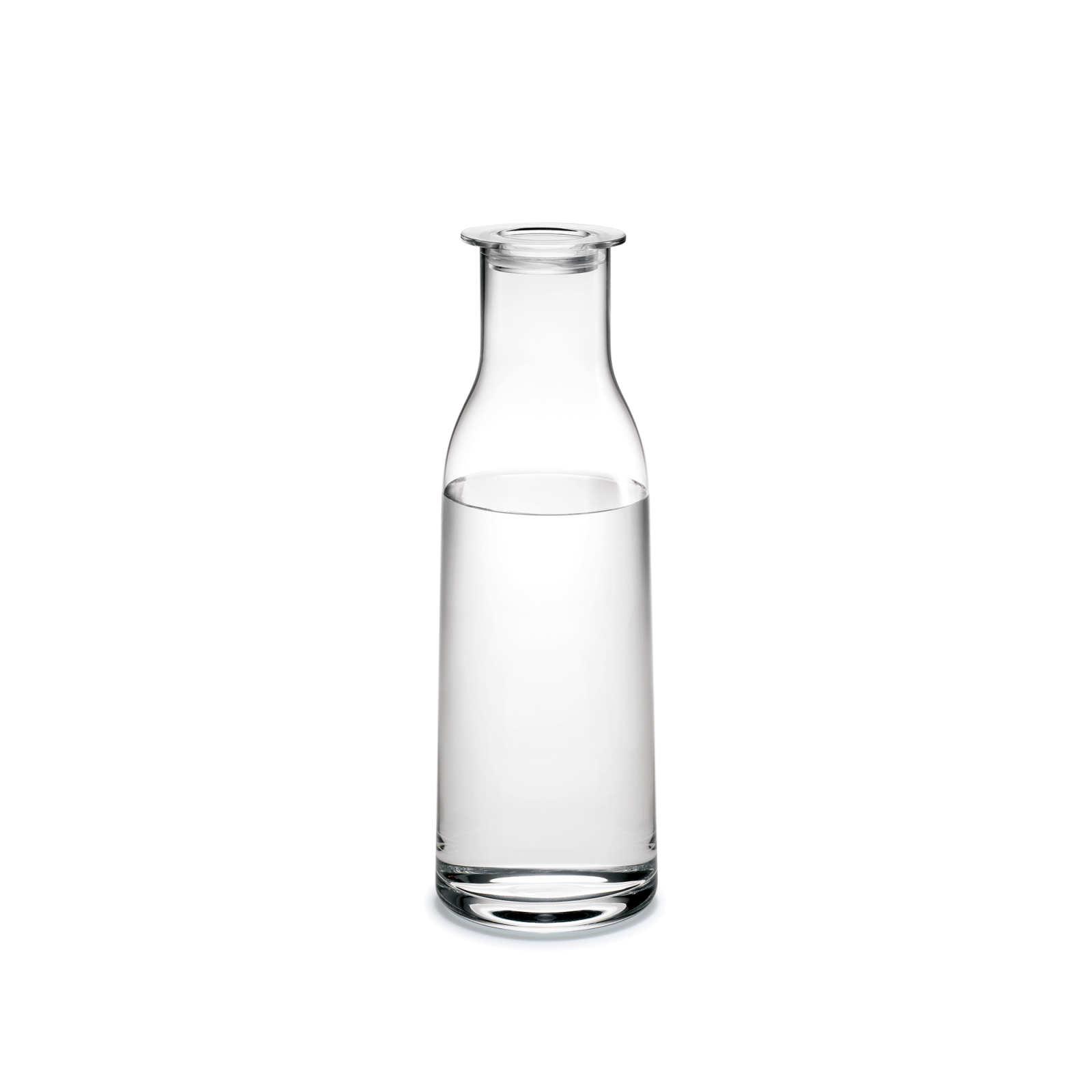 Minima Glass Water Bottle with Wide Mouth - Gessato Design Store