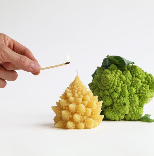 Romanesco Beeswax Candle - Gessato Design Store