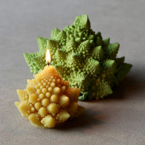 Romanesco Beeswax Candle - Gessato Design Store