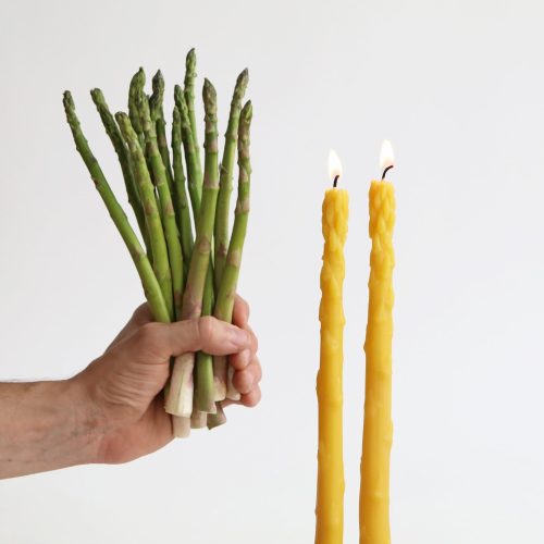 Asparagus Tapers, Set of 2 - Gessato Design Store