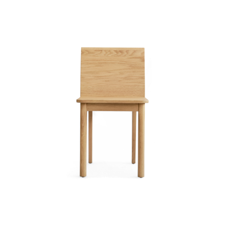 Brutus Slim Dining Chair, Natural Oak