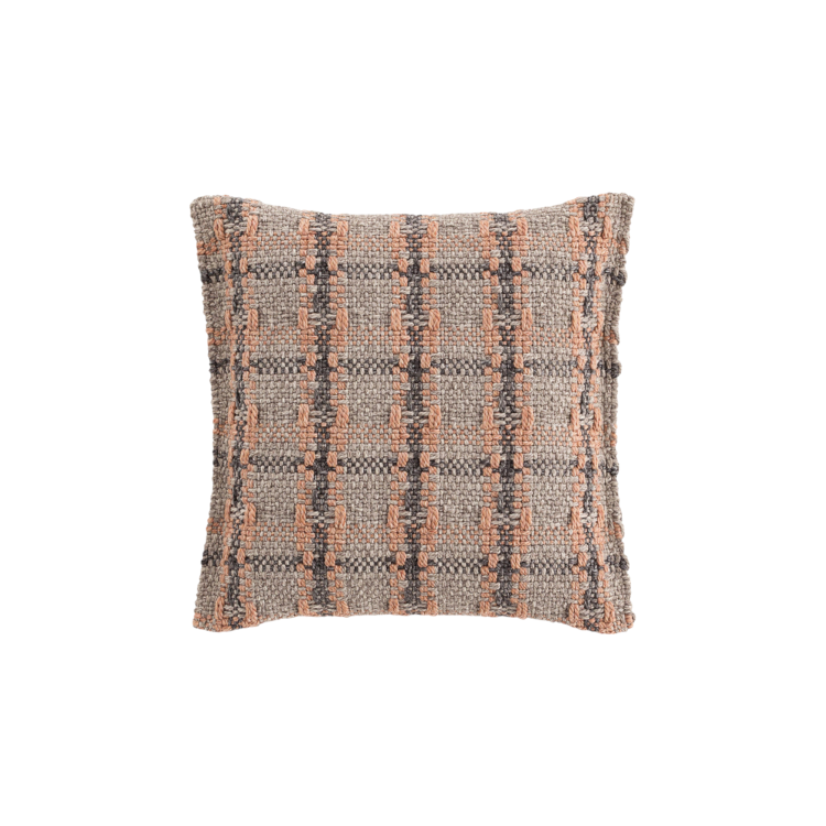 Garden Layers Small Outdoor Cushion Checks