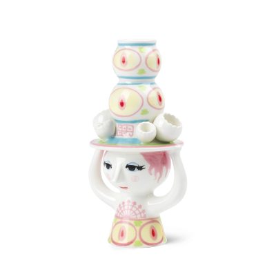 lady-with-hat-candle-holder-in-pink-yellow-2