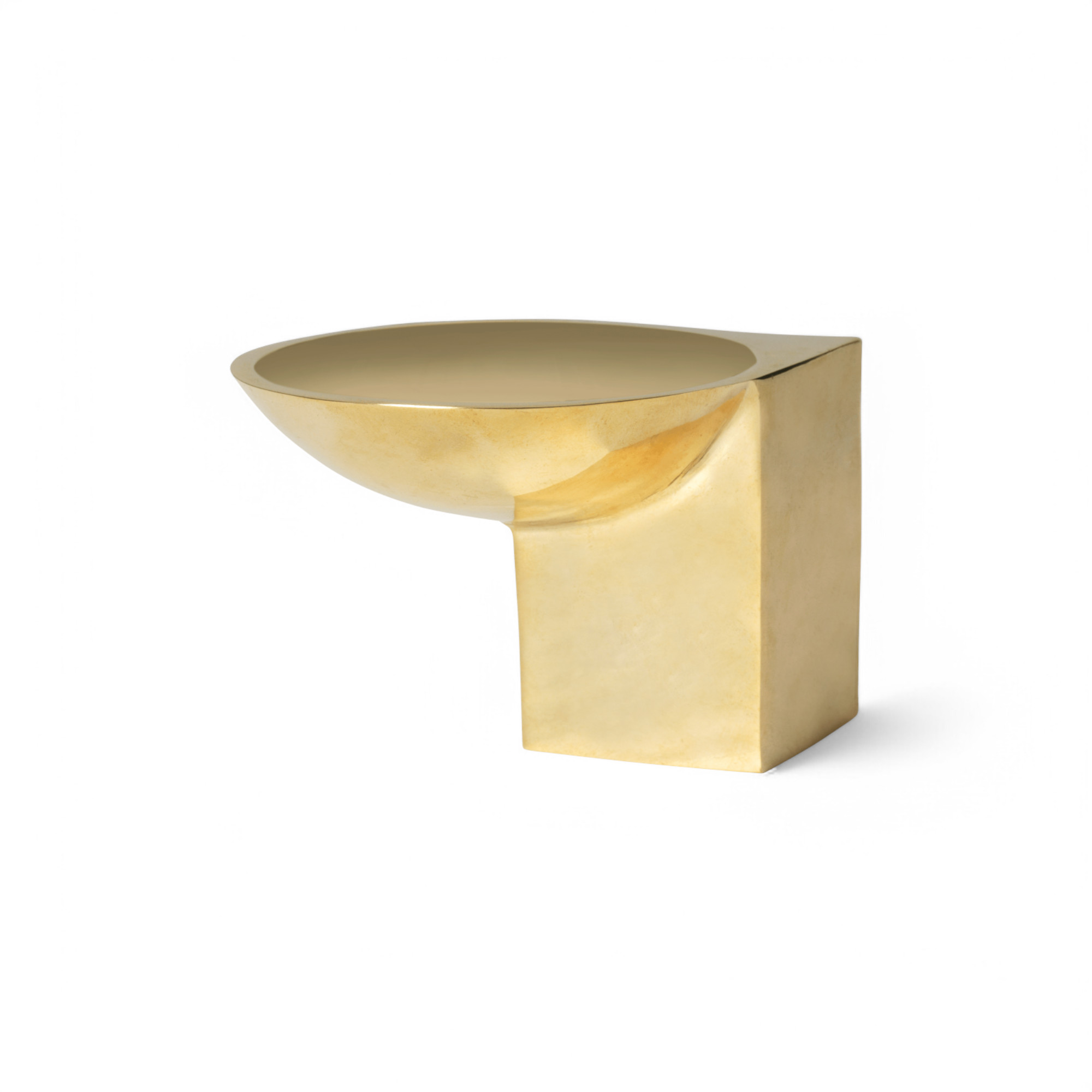 Polished brass,  Large