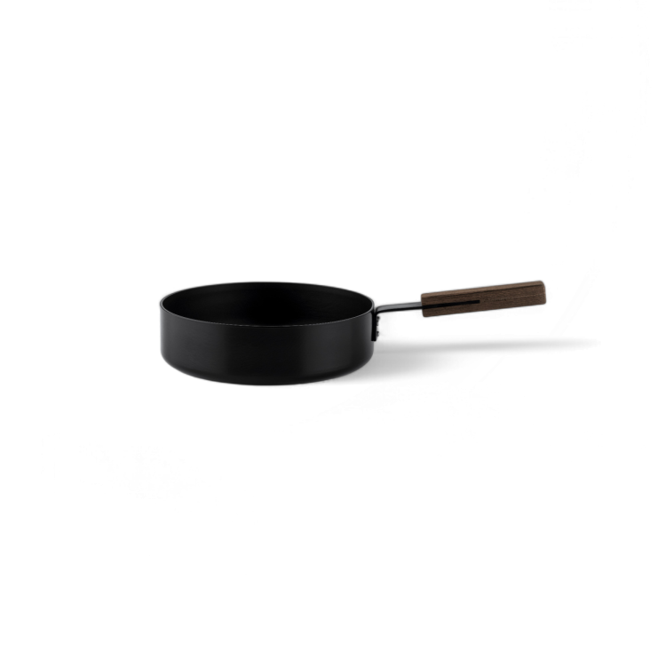 Black Low Casserole, Diam 24