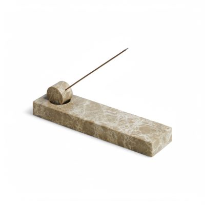monolith-marble-incense-holder-light-brown-gessato-2