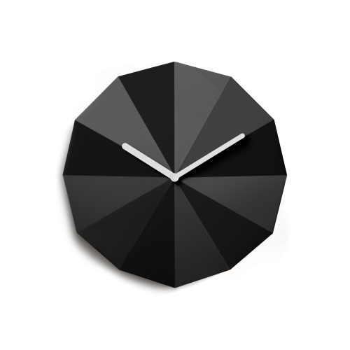 Delta Clock Black