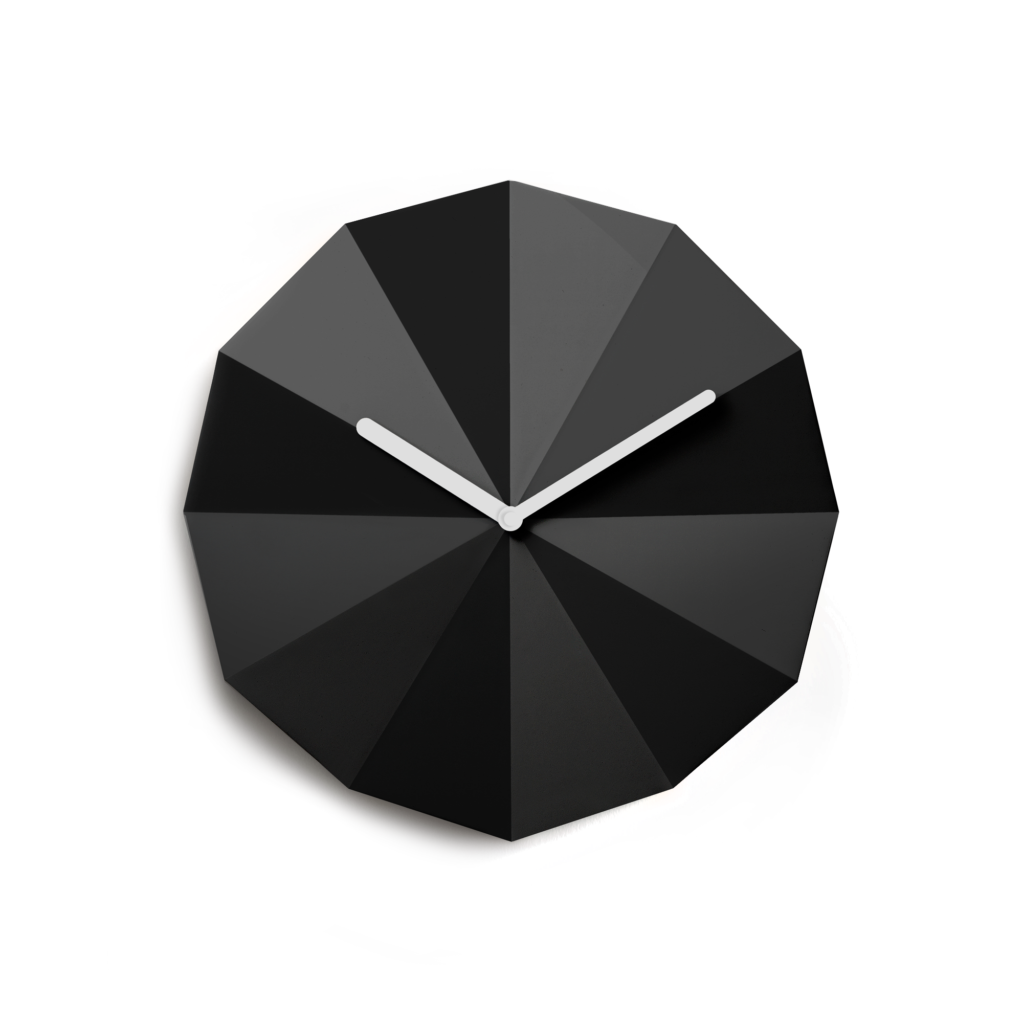 DELTA CLOCK デルタクロック オーク 黒針 LAWA DESIGN LAWA DESIGN | デルタ クロック オーク 黒針 - ローガンアトリエ