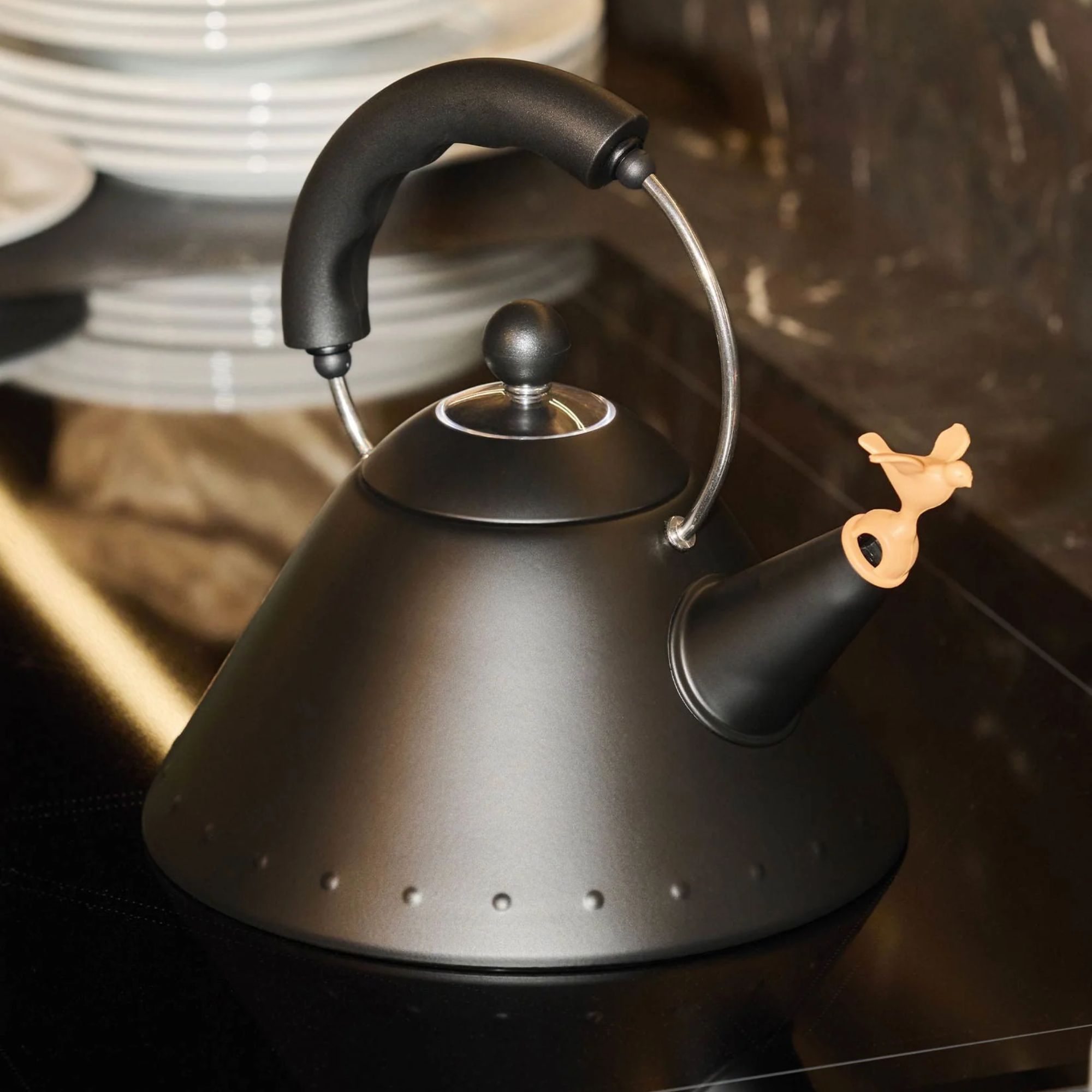 値下げ　Alessi メロディWhistle Kettle 9091 Induction Kettle With Whistle By Richard Sapper | Alessi