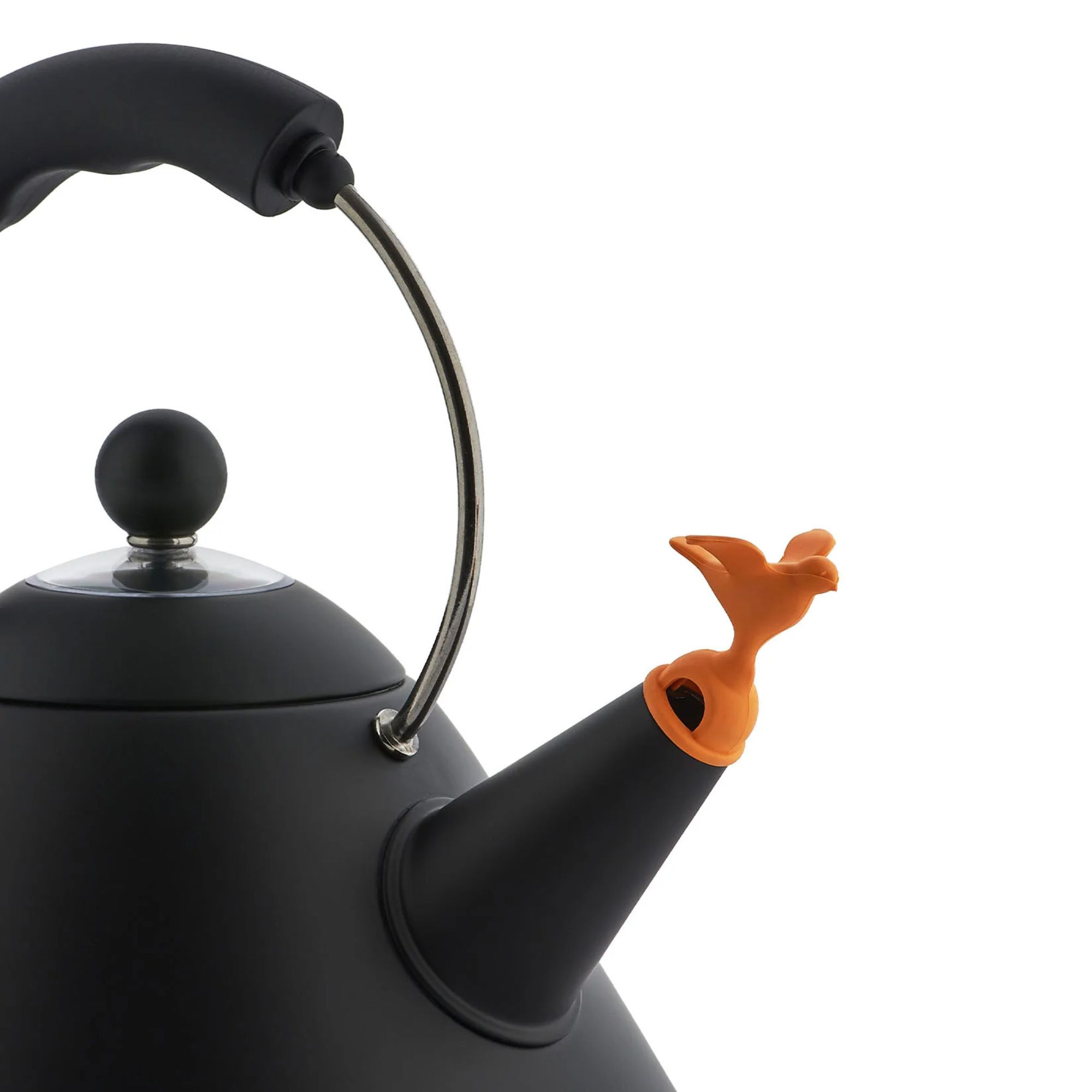 Alessi - 9093 Bird-Whistle Kettle — 40th-Anniversary Black Edition