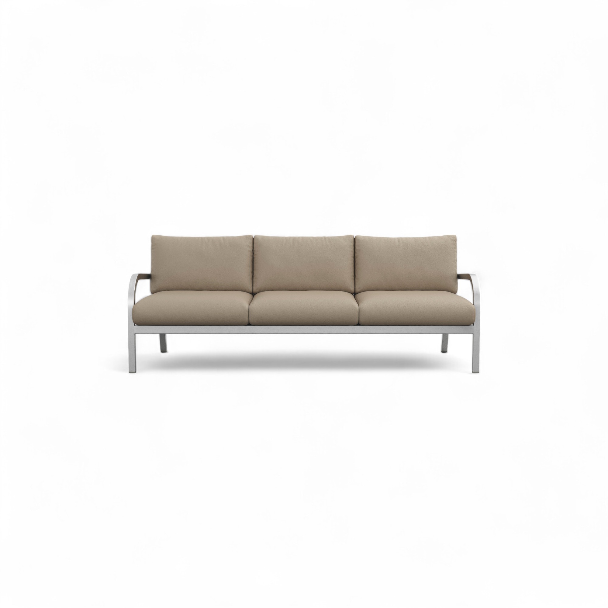 Leather Spinneyback Volo oatmeal