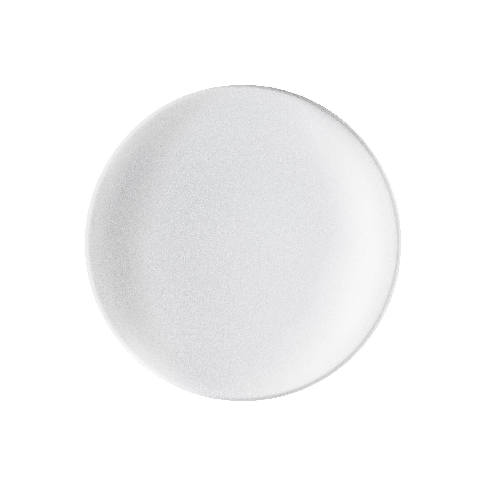 White, Large 18" diam