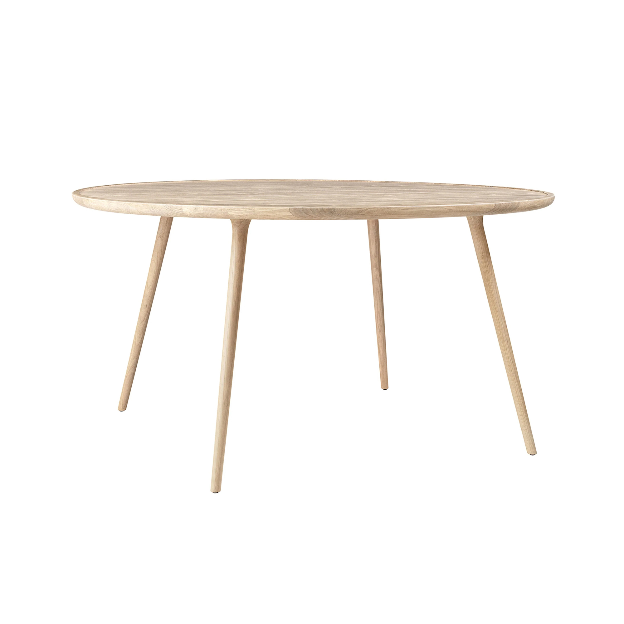 Matte lacquered oak, Large 55" diameter