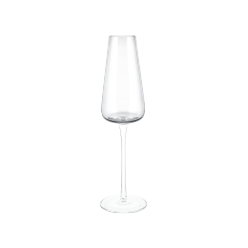 Belo Champagne Flute Glasses Clear, Set of 2