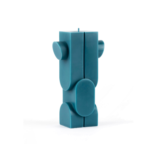 Deconstructivism Candle 6, Frigid Wonderland — Blue