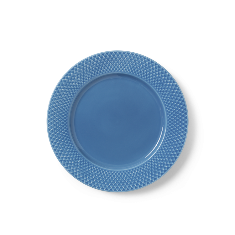Rhombe Color Dinner Plate, Diam 10.6″