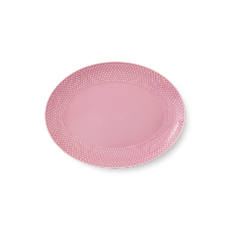 Rhombe Color Oval Serving Dish, 11.2″
