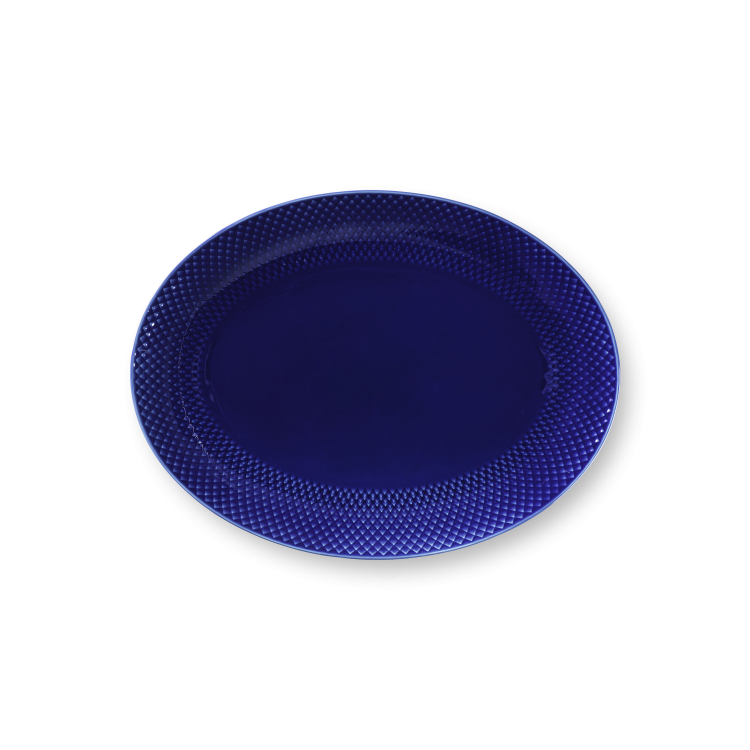 Rhombe Color Oval Serving Dish, 13.8″