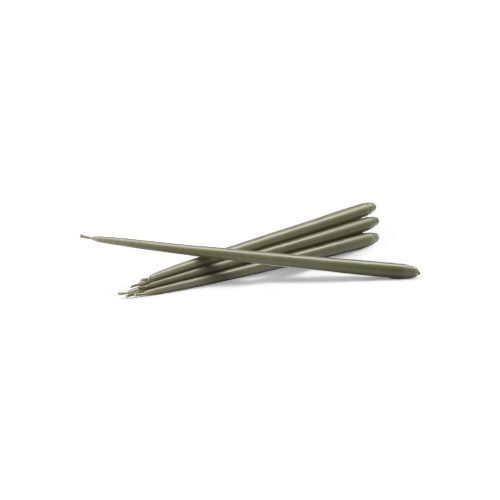 stoff-nagel-taper-candle-by-ester-erik-set-of-6-gessato-dusty-green
