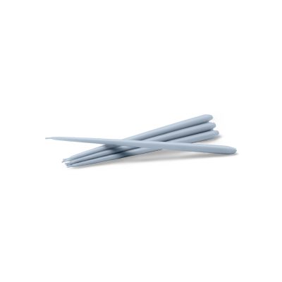 stoff-nagel-taper-candle-by-ester-erik-set-of-6-gessato-sky-blue