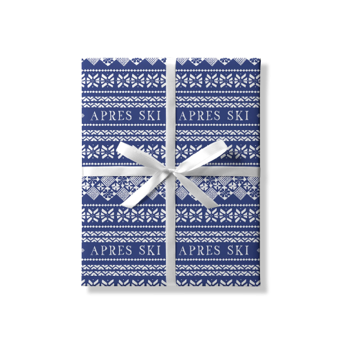 Après Ski Sweater Gift Wrap