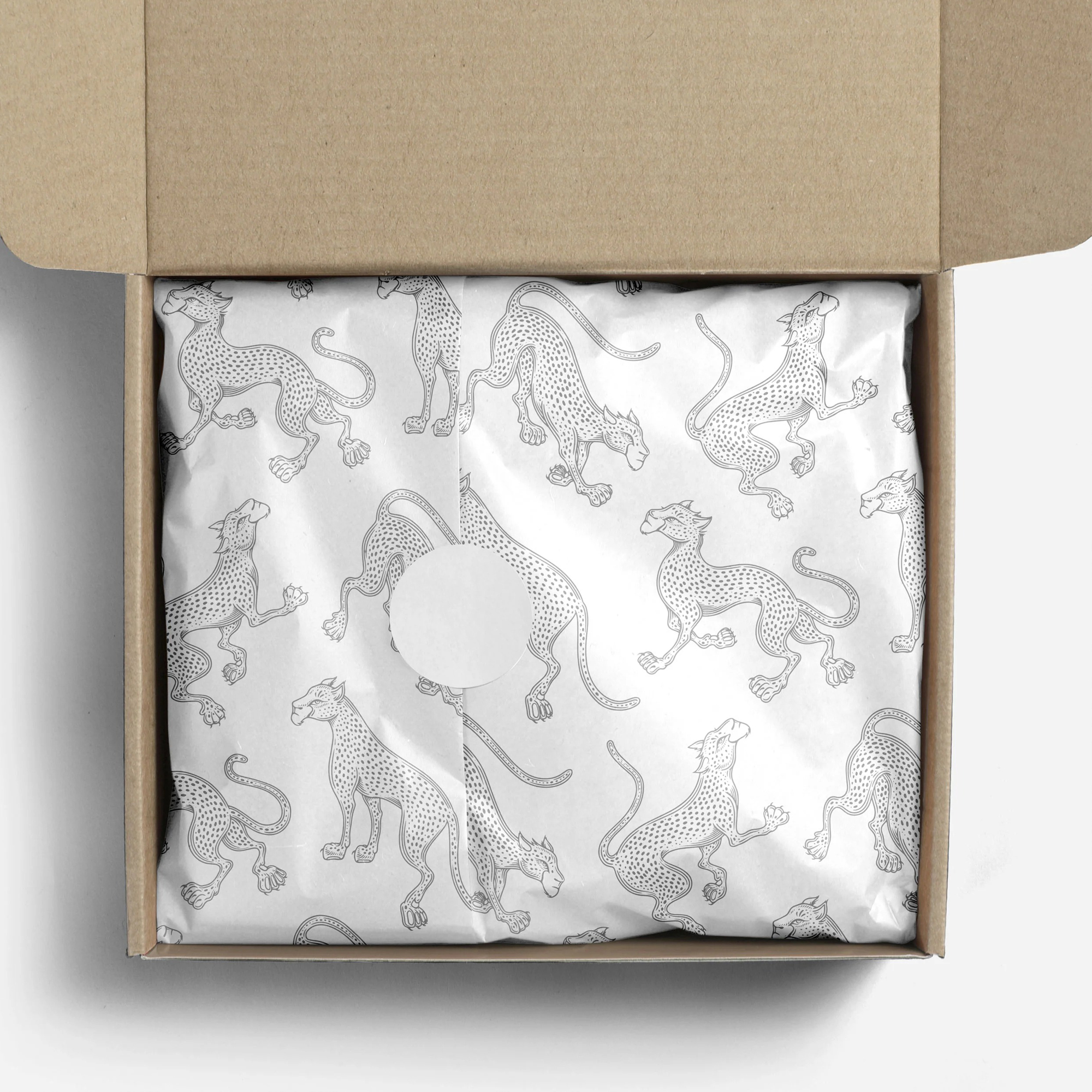 Papergem - Compostable Tissue Paper - Cheetah | Gessato Design Store