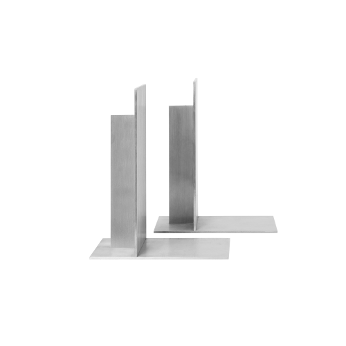 Lager Aluminum Bookends - Set of 2