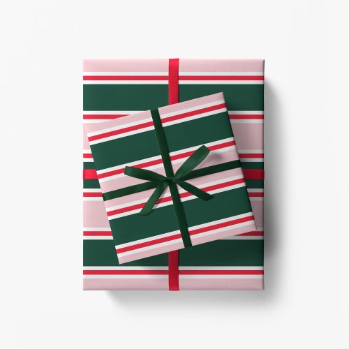 green-blush-and-red-stripe-gift-wrap