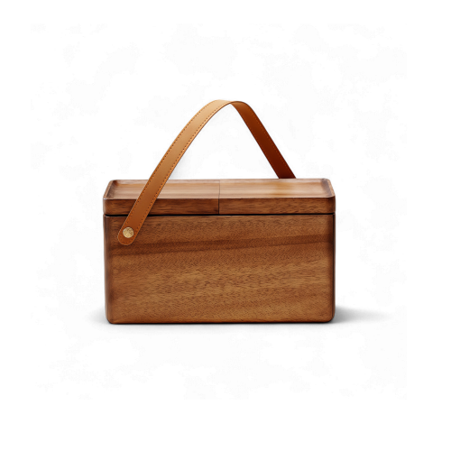 Portable Walnut Gongfu Tea Set