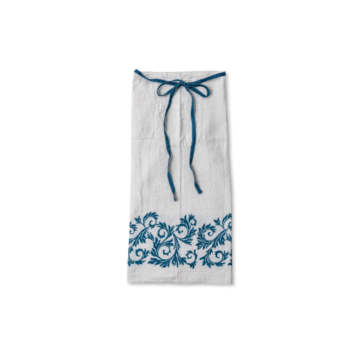 Acanto Cafe Apron, Indigo